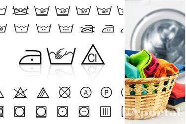 Що означають символи на етикетках одягу
