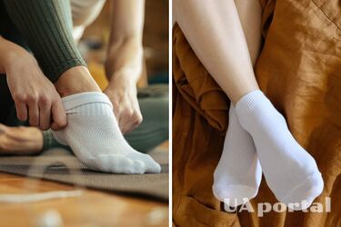 Як ідеально випрати білі шкарпетки