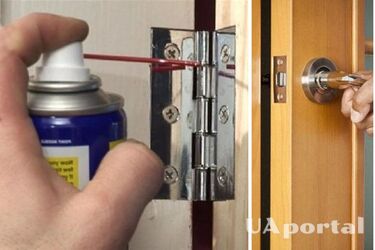 Чем смазать дверь, чтобы она не скрипела