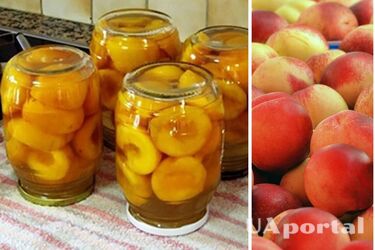 Не нужно варить: простой рецепт консервированного нектарина