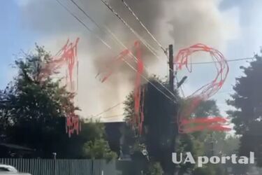 In New Moscow, drones attacked a military unit, there are hits (photos, video)