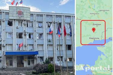 В Волновахе произошла 'бавовна' в здании, где проходило заседание штаба оккупантов (фото)