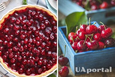 Like Grandma's: hostesses share a recipe for a shortcrust pie with cherries