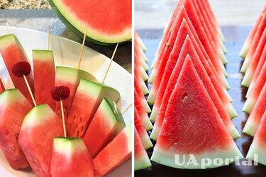 Як легко та швидко нарізати кавун за 30 секунд (відео)