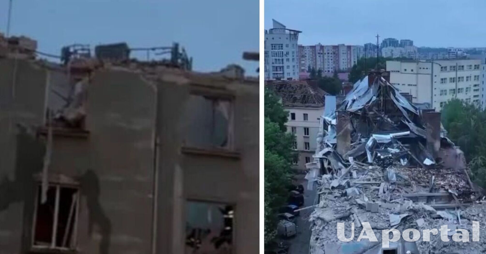 росіяни потрапили ракетою до будинку у Львові