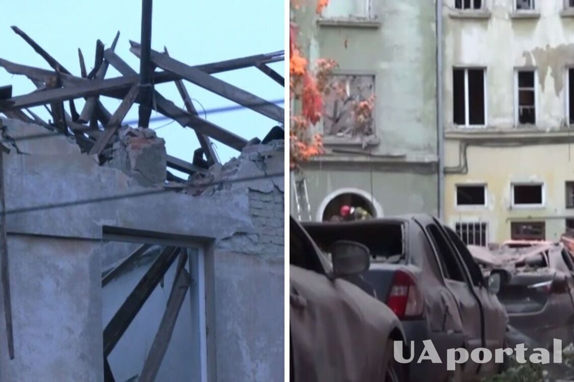 'Замість квартири діра': очевидці про наслідки ракетної атаки по будинку у Львові (відео)