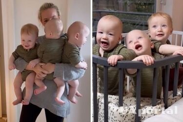 Жінка, яка народила трійню, показала, яким жахливим був її живіт під час вагітності (відео)