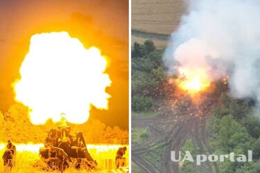 Артиллеристы высокоточным снарядом уничтожили российскую САУ в Донецкой области (взрывное видео)