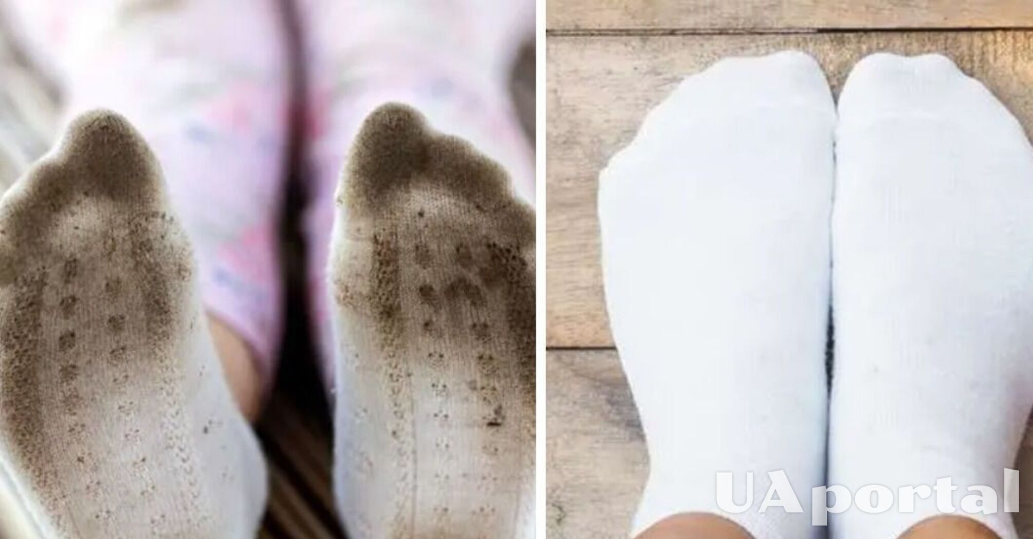 Три прості засоби, які врятують навіть найбрудніші білі шкарпетки