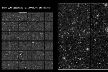 Телексоп Евклид сделал свои первые снимки космоса