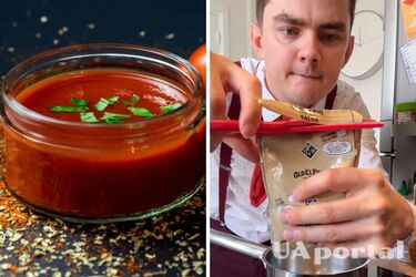 How to squeeze the sauce out of the sachet to the last drop: a handy and economical video life hack