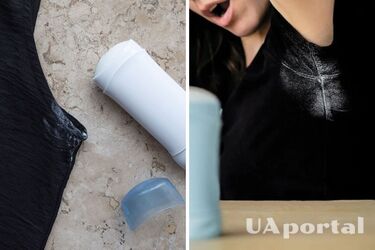 Як вивести плями від дезодоранту з одягу