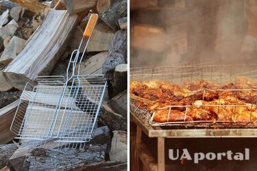 How to treat the grates of the grill so that food does not stick to it