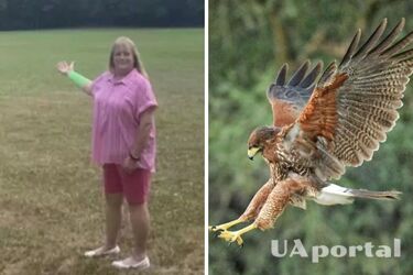 У США на жінку з неба впала змія, а потім її атакував яструб (фото)