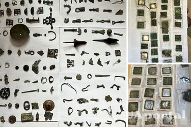 У 'чорного археолога' відібрали унікальний скарб  ІІІ століття вартістю у пів мільйона гривень: буде суд (фото)