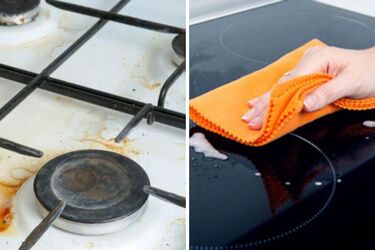 Будет сиять: простой способ очистить плиту от устаревшего жира без химии
