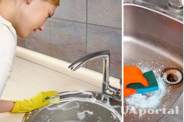 Знадобиться всього один продукт: як швидко відмити раковину