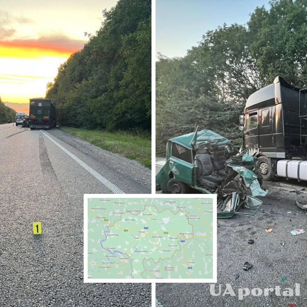 В Винницкой области легковушка врезалась в грузовик с полуприцепом: есть жертва (фото)