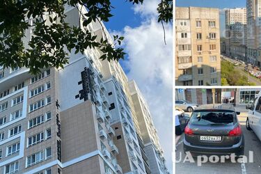 В Белгороде в результате взрыва повреждены многоэтажки и автомобили (фото, видео)