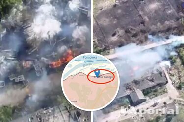 'Уничтожено пол роты штурмовиков': появилось видео работы Сил Обороны в районе Казачьих Лагерей на левобережье Херсонщины. Карта