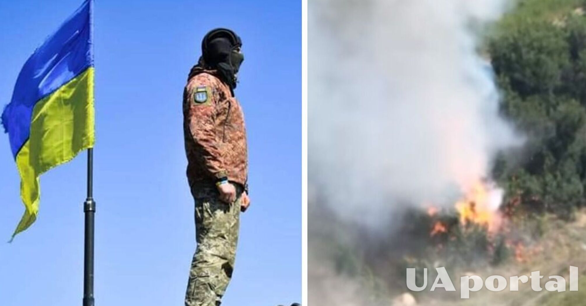 Украинские добровольцы эффектно уничтожили гаубицу оккупантов 'Мста-Б' (видео)