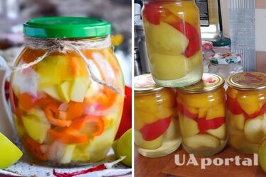 Як замаринувати солодкий перець з яблуками на зиму