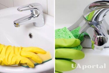 Yellow plaque on a white sink: how to remove it quickly