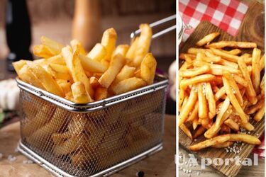 Як приготувати картоплю фрі вдома, щоб вона була хрумкою