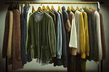 Как размещать одежду без шкафа