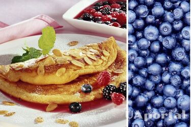 Сладкий омлет с черникой: как приготовить легкий и вкусный завтрак