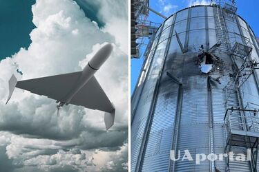 Россия ночью атаковала Украину с Shahed: в Одесской области есть попадания в элеватор, в Киеве повредили здание (фото)