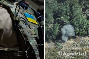 Нацгвардейцы нашли в кустах зенитную установку оккупантов и уничтожили ее (видео)