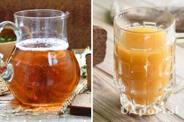 Refreshing and healthy: a recipe for kvass on flour
