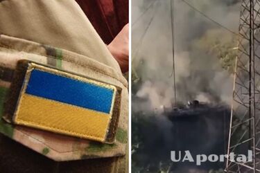 Штурмовики на ходу знищили російську БМП під Бахмутом (відео)