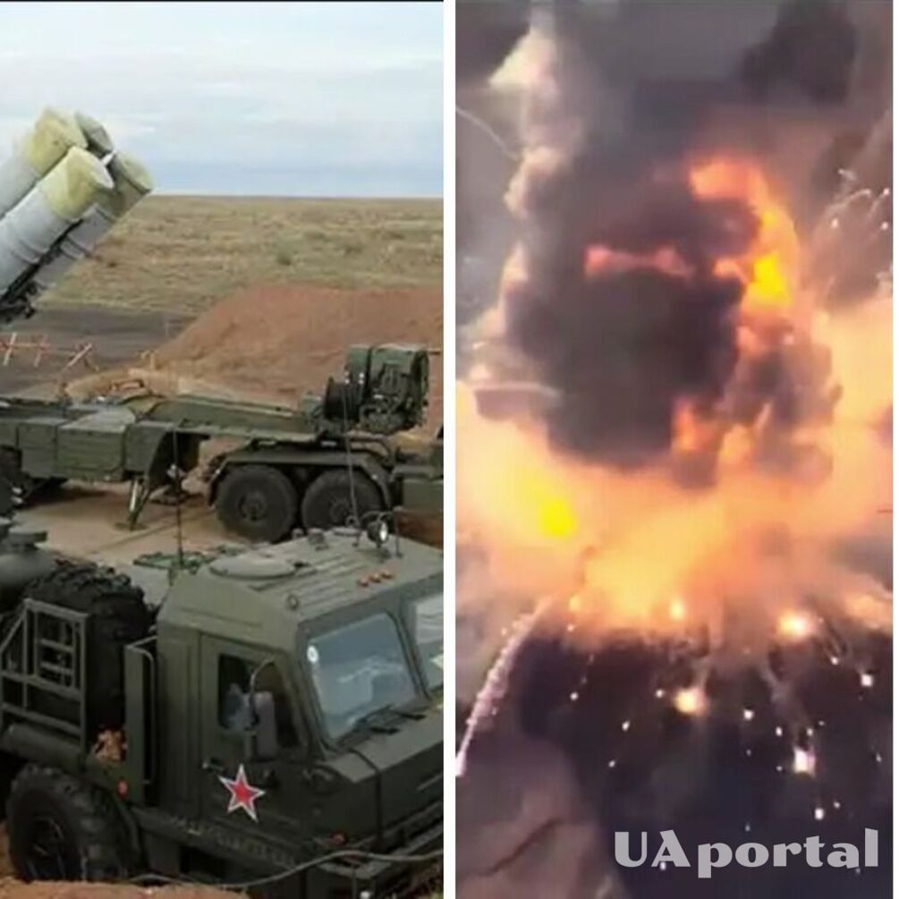 В ГУР показали відео знищення російського комплексу С-400 в Криму (відео)