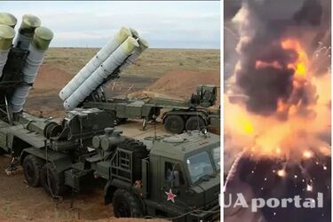 В ГУР показали відео знищення російського комплексу С-400 в Криму (відео)