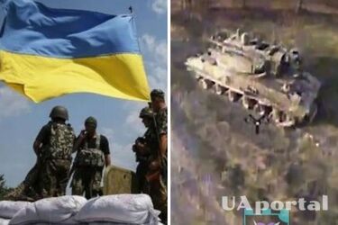 Українські військові поцілили дроном в російську ЗРК 'Тунгуска' на Херсонщині (відео)