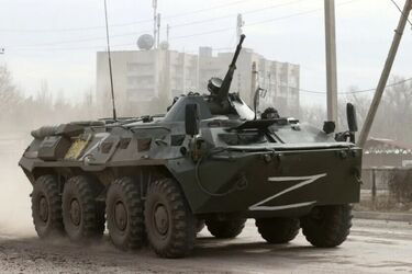 Нацгвардійці на Запорізькому напрямку підірвали БТР окупантів разом з боєкомплектом (відео)