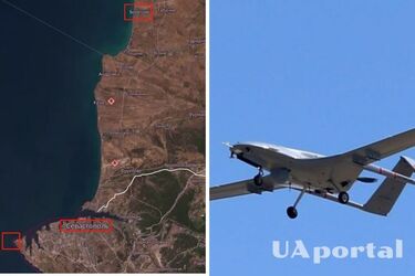 Russians claim attack of over 40 drones on temporarily occupied Crimea: witnesses report loud explosions (video)