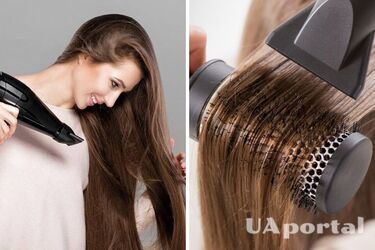 Step-by-step instructions on how to style your hair with a hairdryer