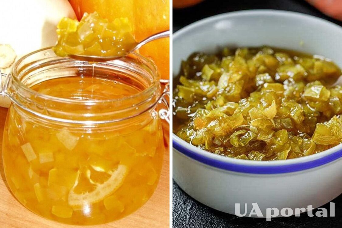 Zucchini jam recipe with lemon and orange