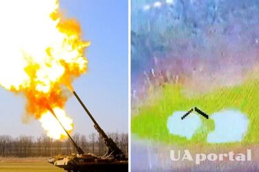 Артиллеристы уничтожили живую силу оккупантов на Бахмутском направлении (мощное видео)