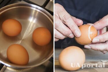 How to cook eggs properly so that they are easy to peel