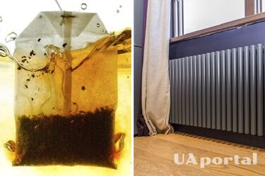 Як надати приміщенню приємного аромату за допомогою чайного пакетика на радіаторах опалення та батареях