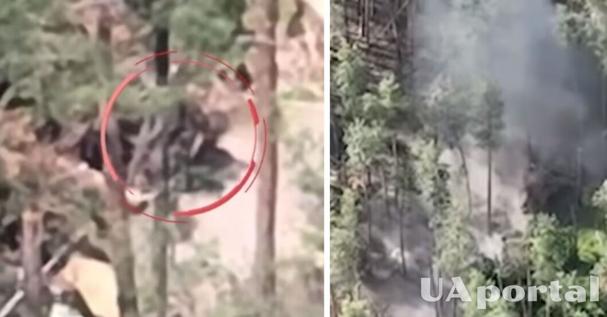Бойцы ВСУ на Лиманском направлении взорвали аэроразведочный пункт россиян (взрывное видео)