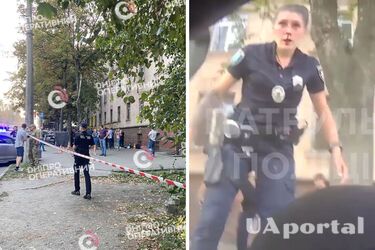 Ображав та бив патрульну: з'явився повний запис подій в Дніпрі з водієм Jaguar (відео)