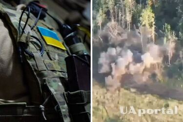 Артиллеристы громко 'угомонили' БМП оккупантов (видео)