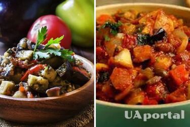 Рецепт овощного соте из баклажанов и болгарского перца на зиму