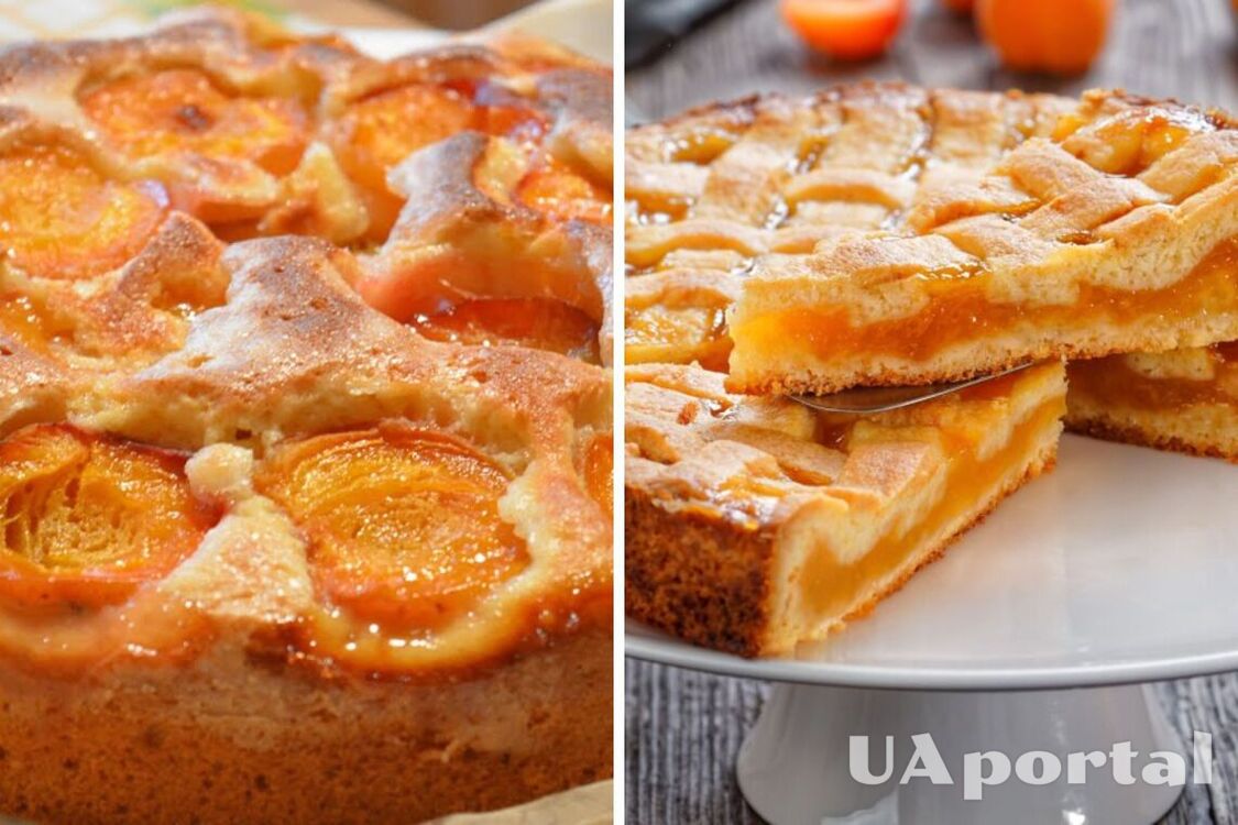 Summer apricot pie recipe in 30 minutes 