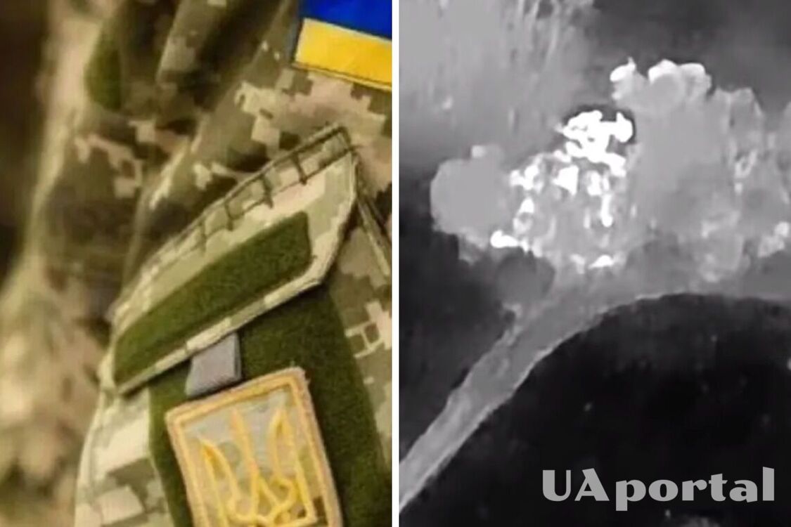 Артилеристи знищили російську вантажівку вночі у лісосмузі (відео)
